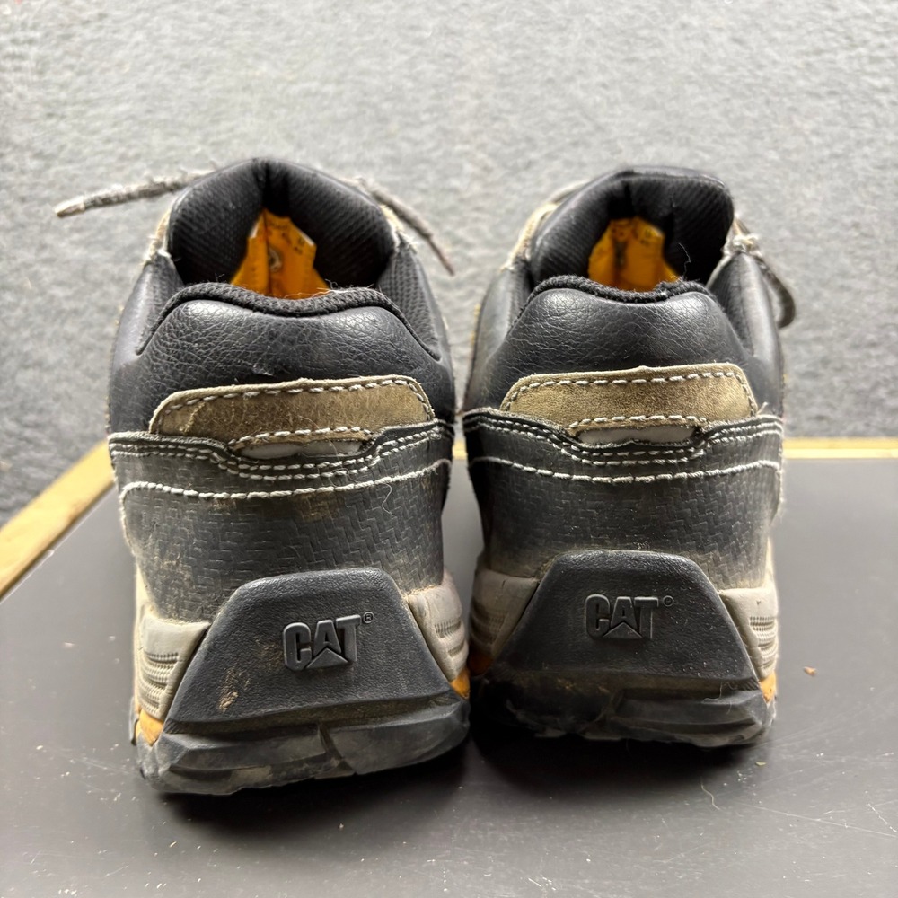 Caterpillar CAT Mens P90603 Steel Toe Work Shoes Brown Leather Size 10 EH ASTM - Picture 5 of 8